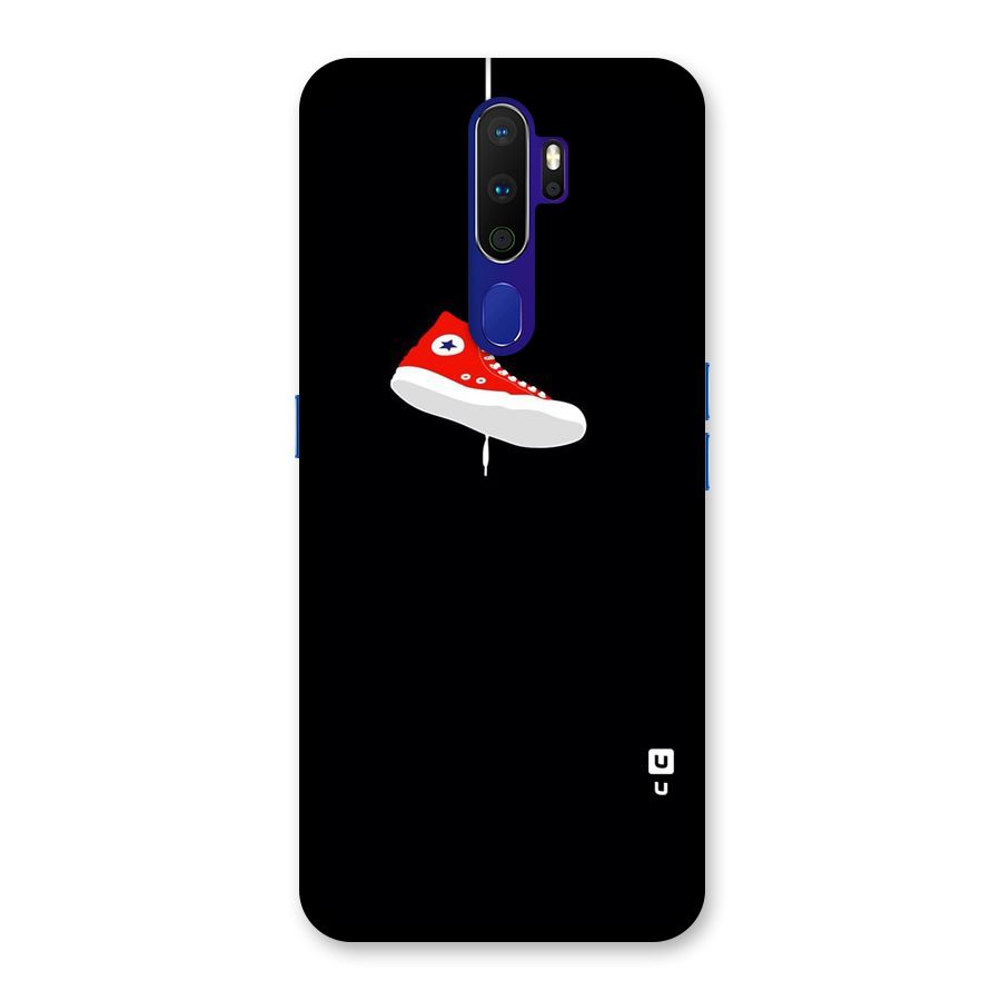 Red Shoe Hanging Back Case for Oppo A9 (2020)