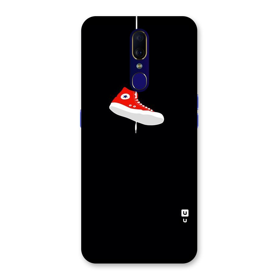 Red Shoe Hanging Back Case for Oppo F11