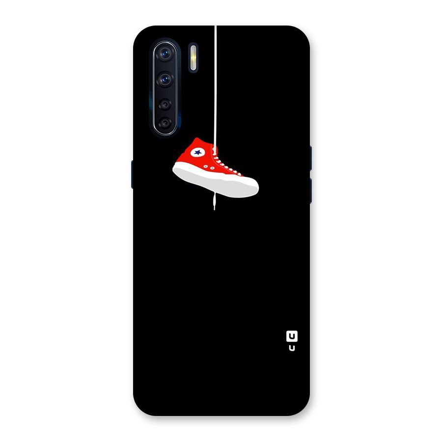 Red Shoe Hanging Back Case for Oppo F15