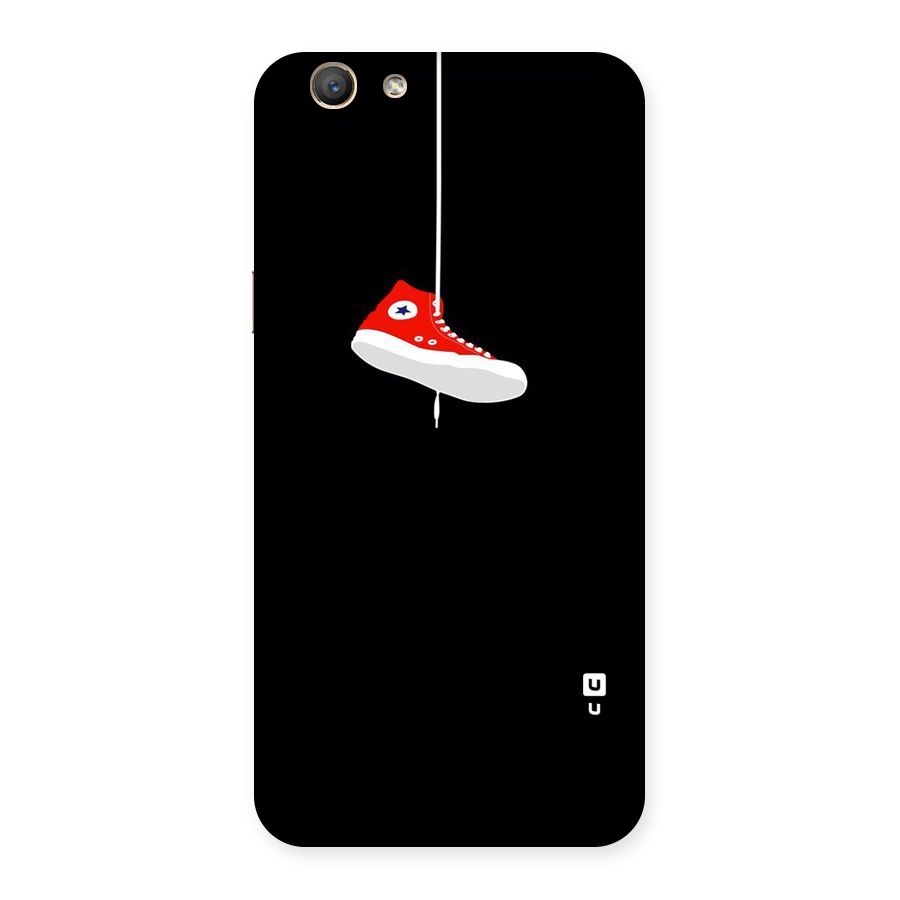 Red Shoe Hanging Back Case for Oppo F1s