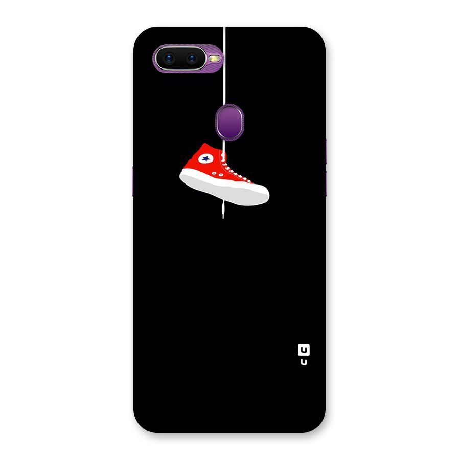 Red Shoe Hanging Back Case for Oppo F9