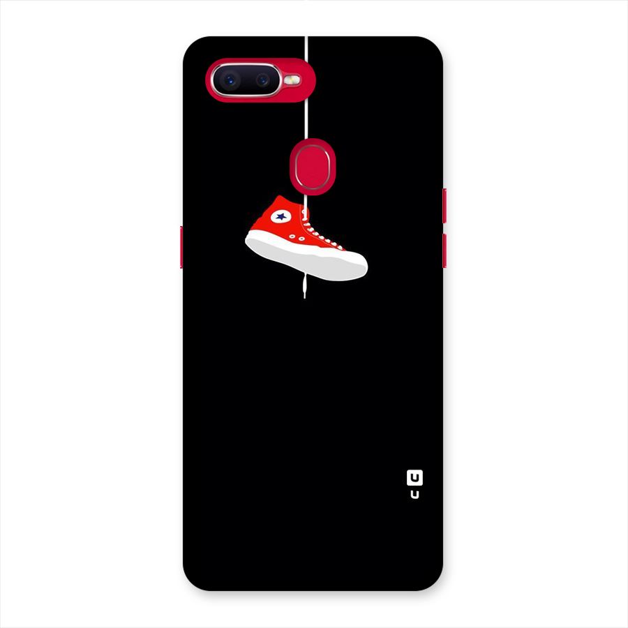 Red Shoe Hanging Back Case for Oppo F9 Pro