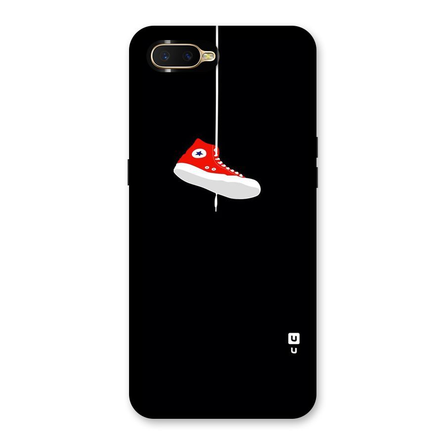 Red Shoe Hanging Back Case for Oppo K1