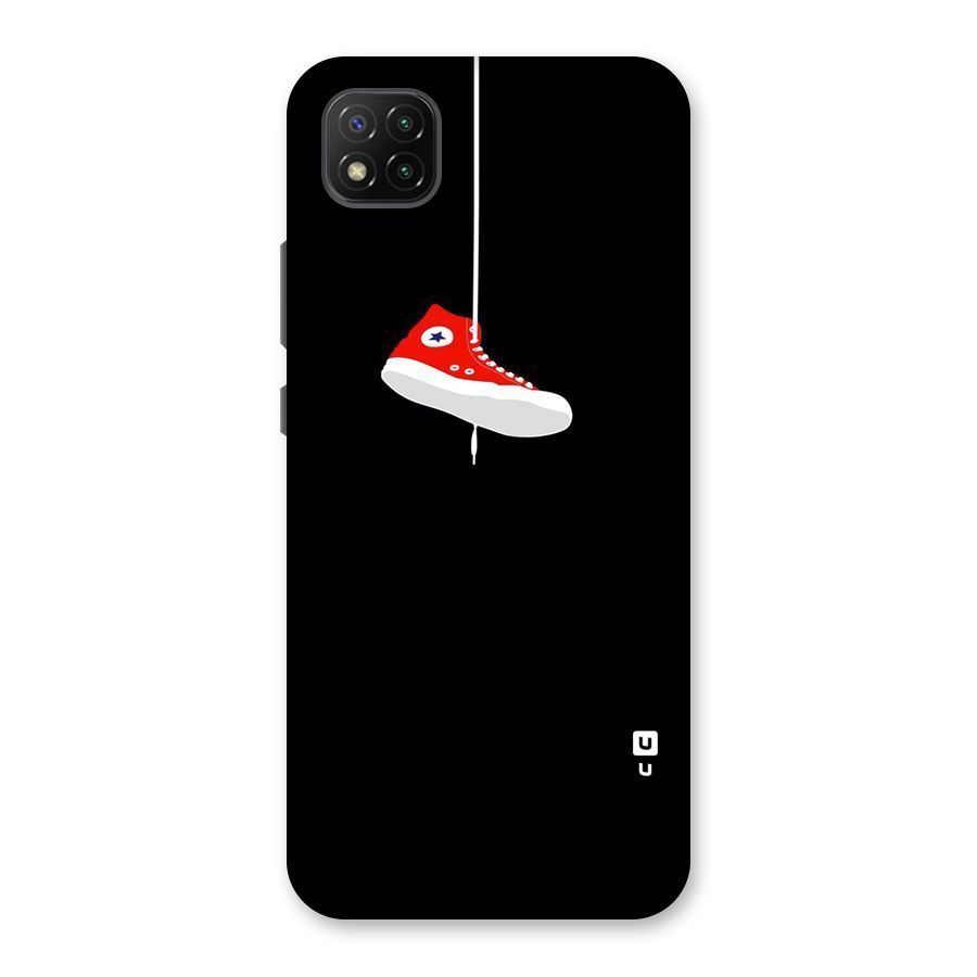 Red Shoe Hanging Back Case for Poco C3