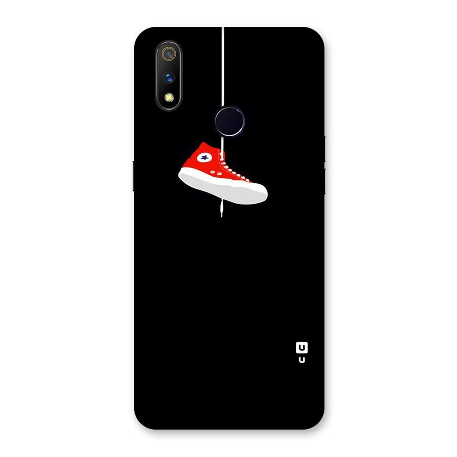 Red Shoe Hanging Back Case for Realme 3 Pro