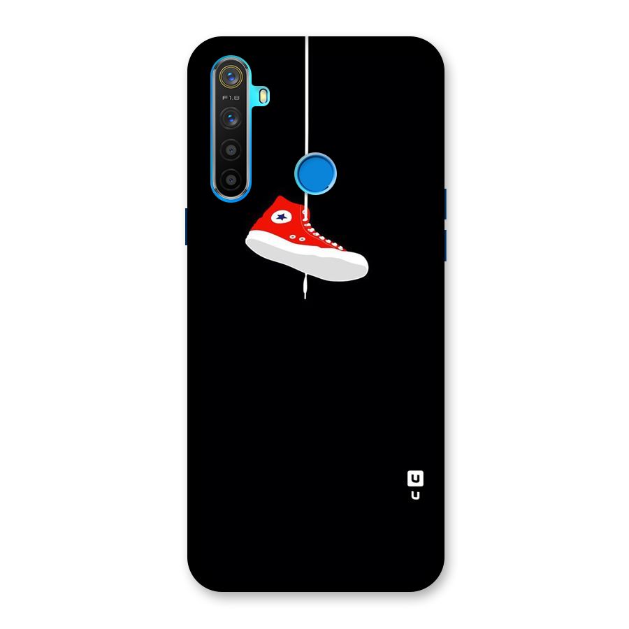 Red Shoe Hanging Back Case for Realme 5