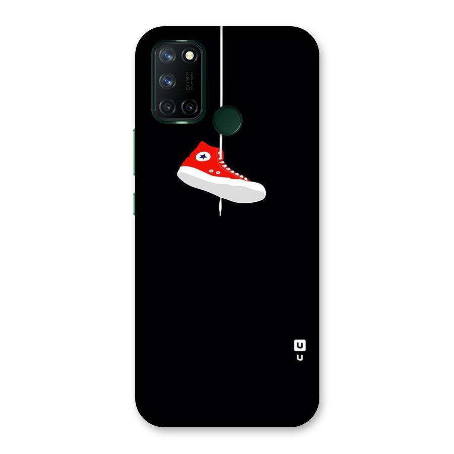Red Shoe Hanging Back Case for Realme 7i