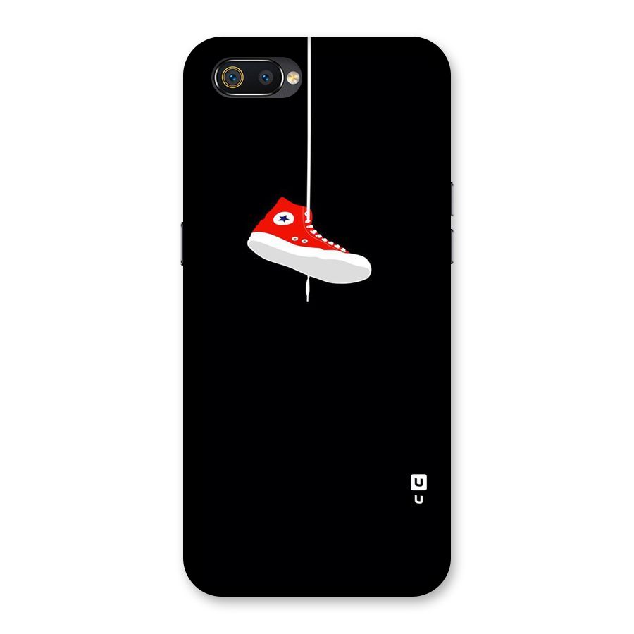 Red Shoe Hanging Back Case for Realme C2