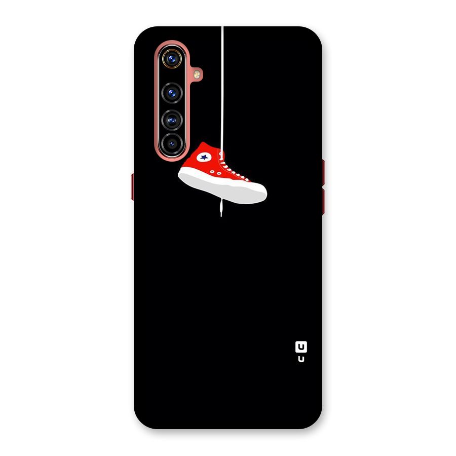 Red Shoe Hanging Back Case for Realme X50 Pro