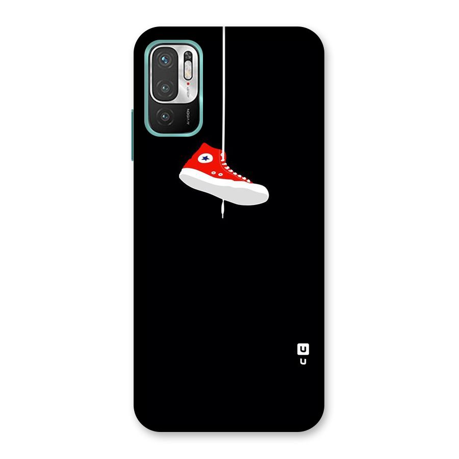 Red Shoe Hanging Back Case for Redmi Note 10T 5G
