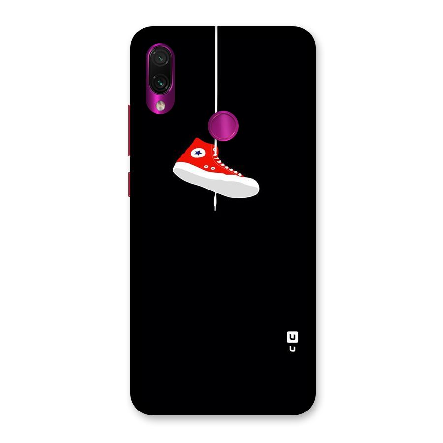 Red Shoe Hanging Back Case for Redmi Note 7 Pro