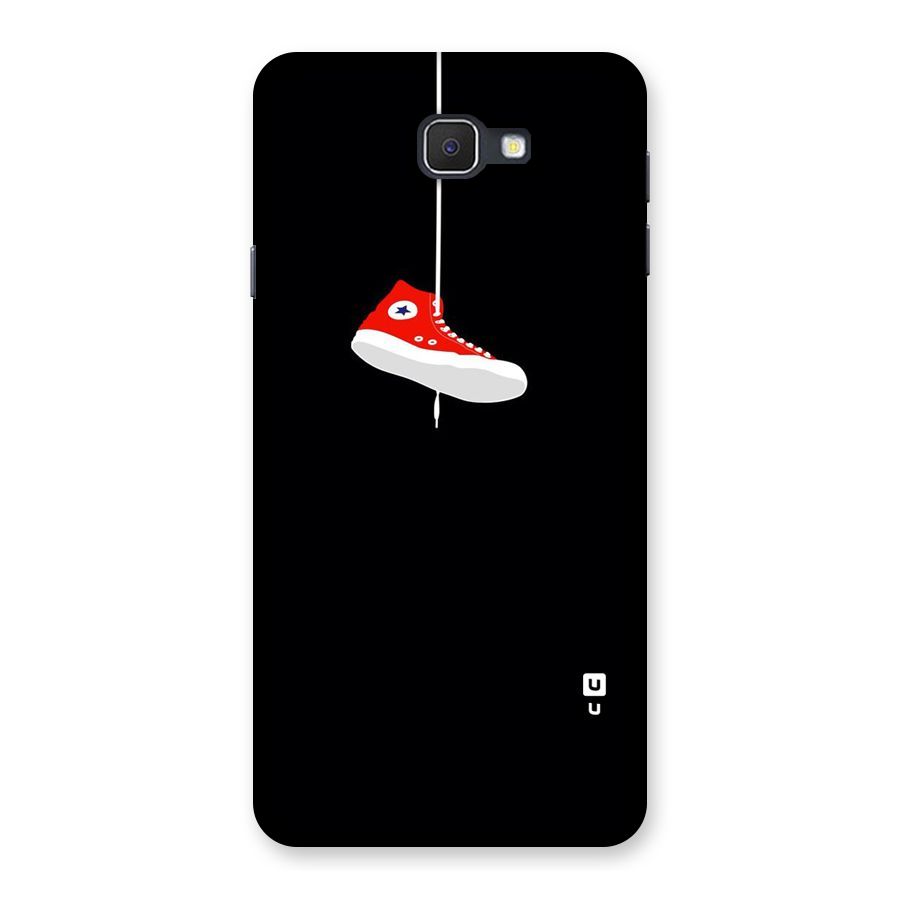 Red Shoe Hanging Back Case for Samsung Galaxy J7 Prime