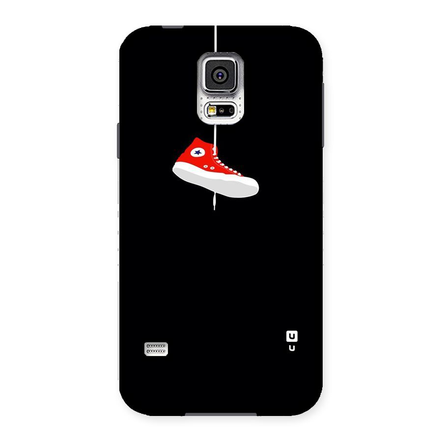 Red Shoe Hanging Back Case for Samsung Galaxy S5