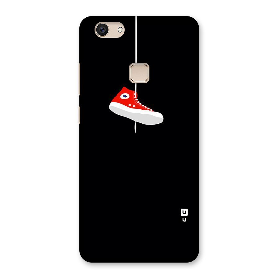 Red Shoe Hanging Back Case for Vivo V7