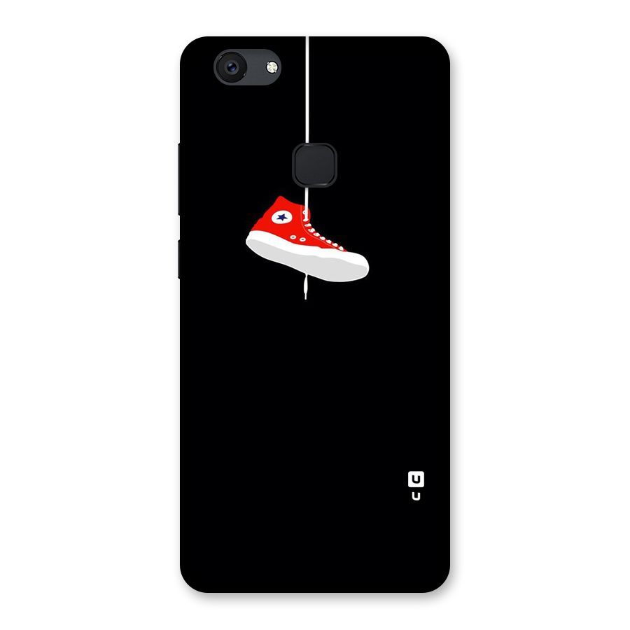 Red Shoe Hanging Back Case for Vivo V7 Plus
