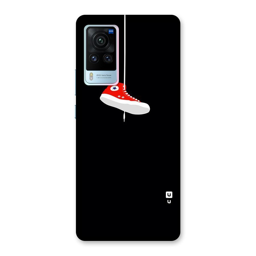 Red Shoe Hanging Back Case for Vivo X60 Pro