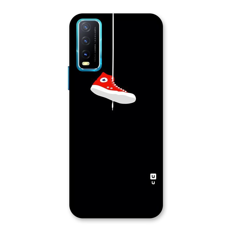 Red Shoe Hanging Back Case for Vivo Y20A