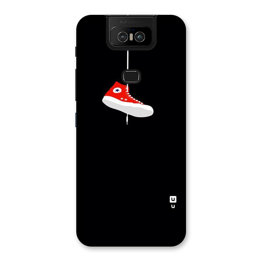 Red Shoe Hanging Back Case for Zenfone 6z