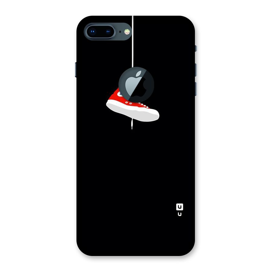 Red Shoe Hanging Back Case for iPhone 7 Plus Logo Cut