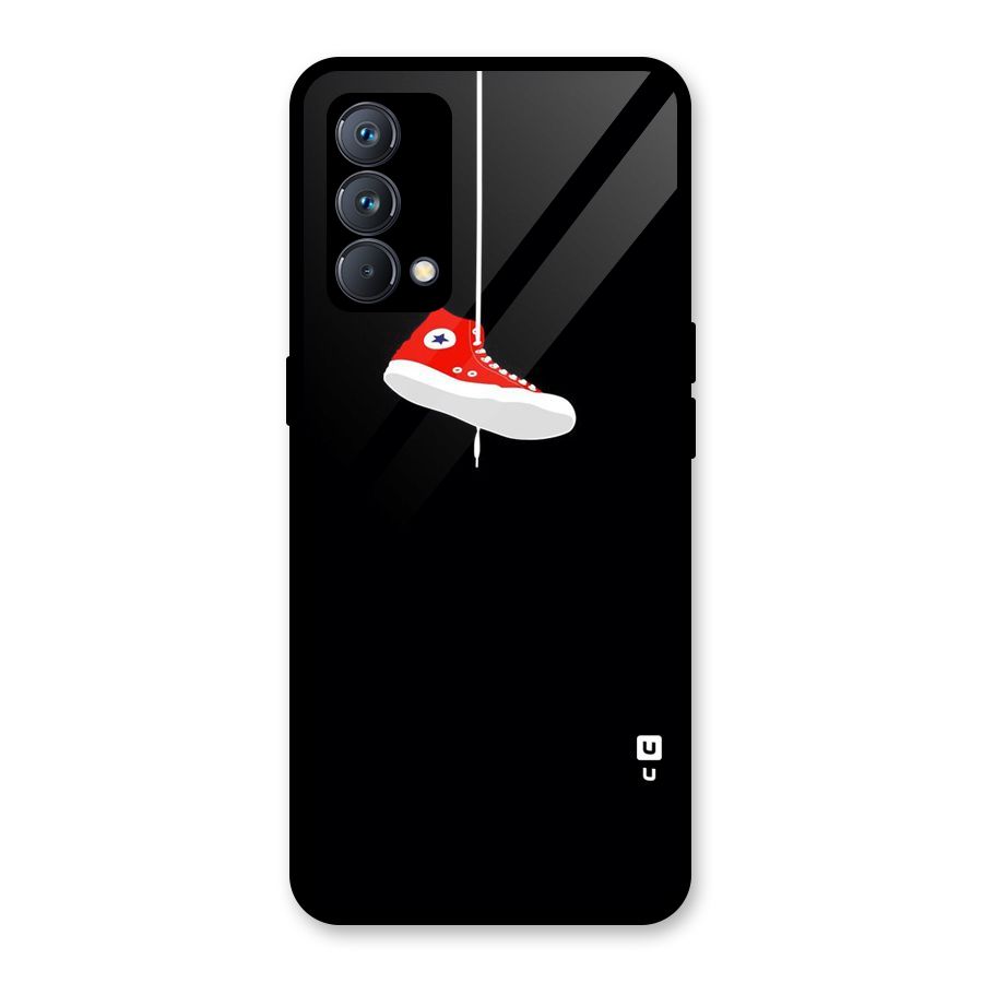 Red Shoe Hanging Glass Back Case for Realme GT Master Edition