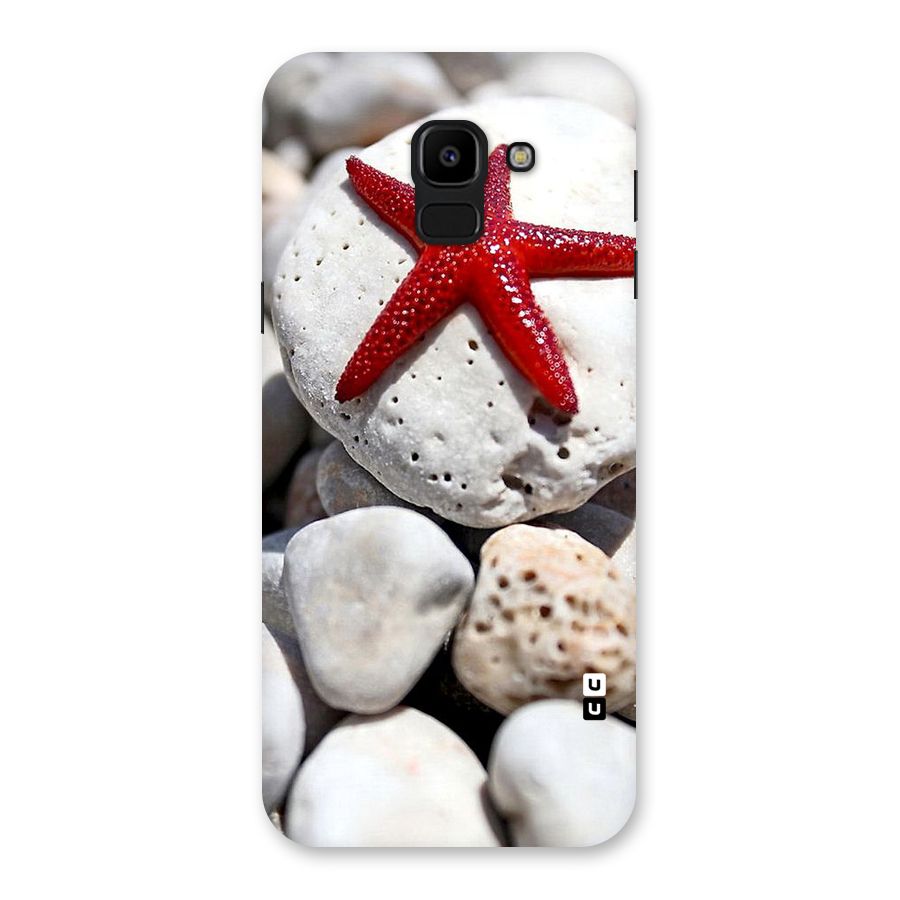 Red Star Fish Back Case for Galaxy J6