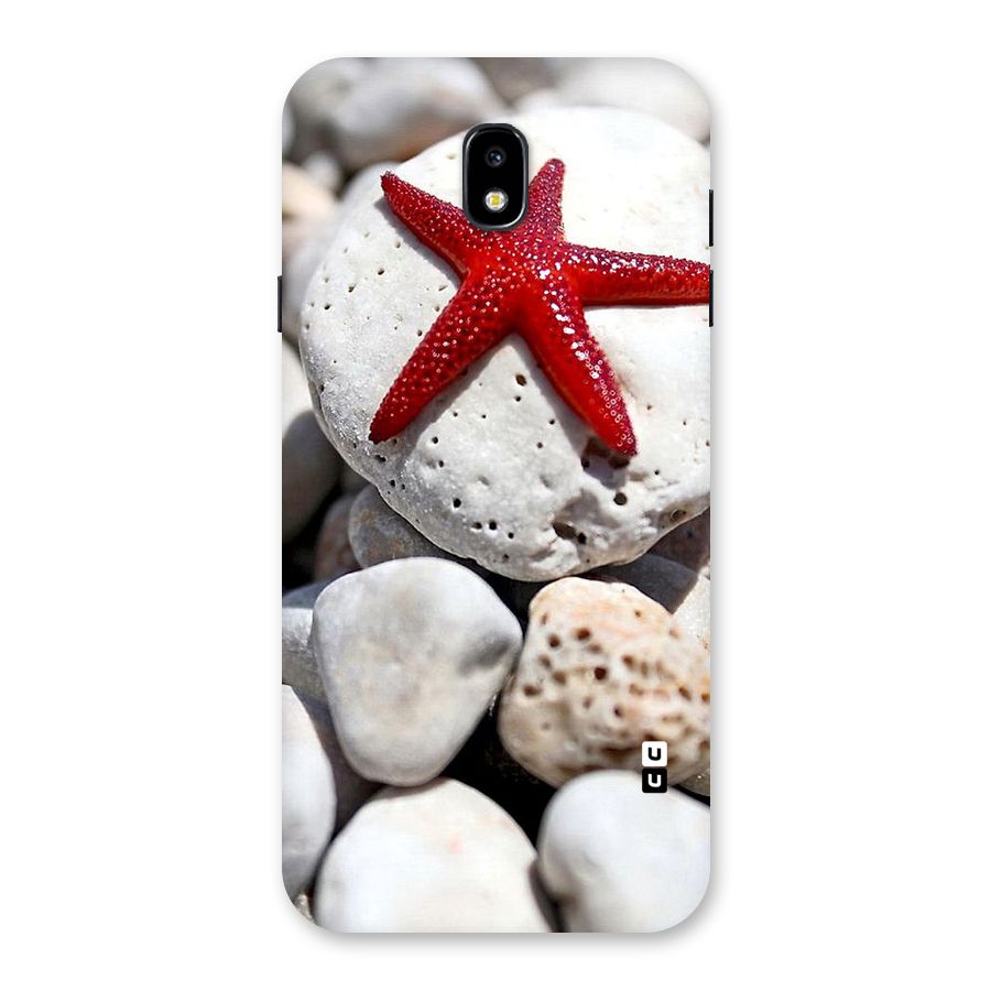 Red Star Fish Back Case for Galaxy J7 Pro