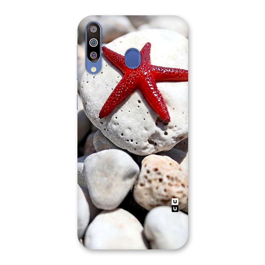 Red Star Fish Back Case for Galaxy M30