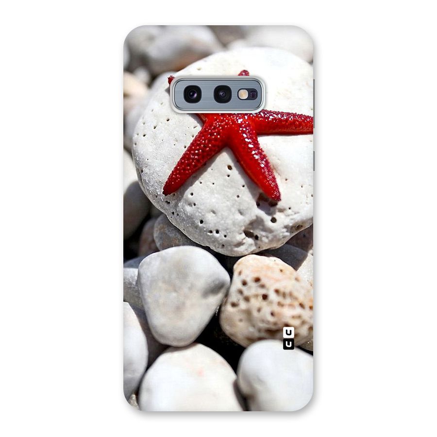 Red Star Fish Back Case for Galaxy S10e