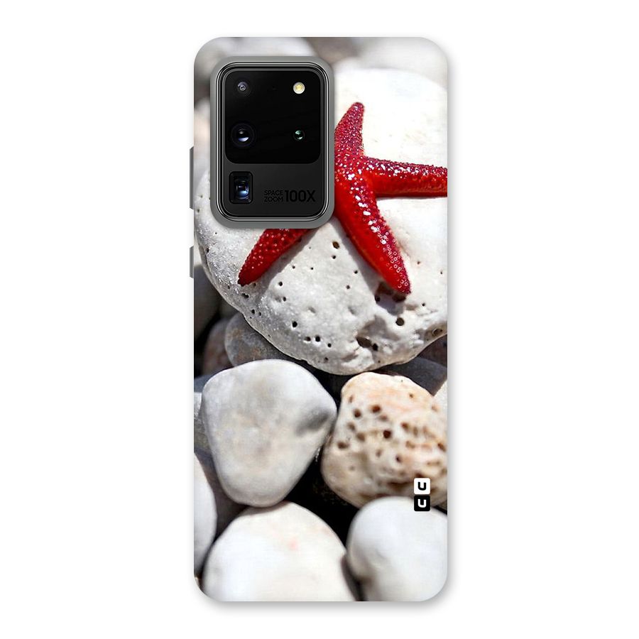 Red Star Fish Back Case for Galaxy S20 Ultra