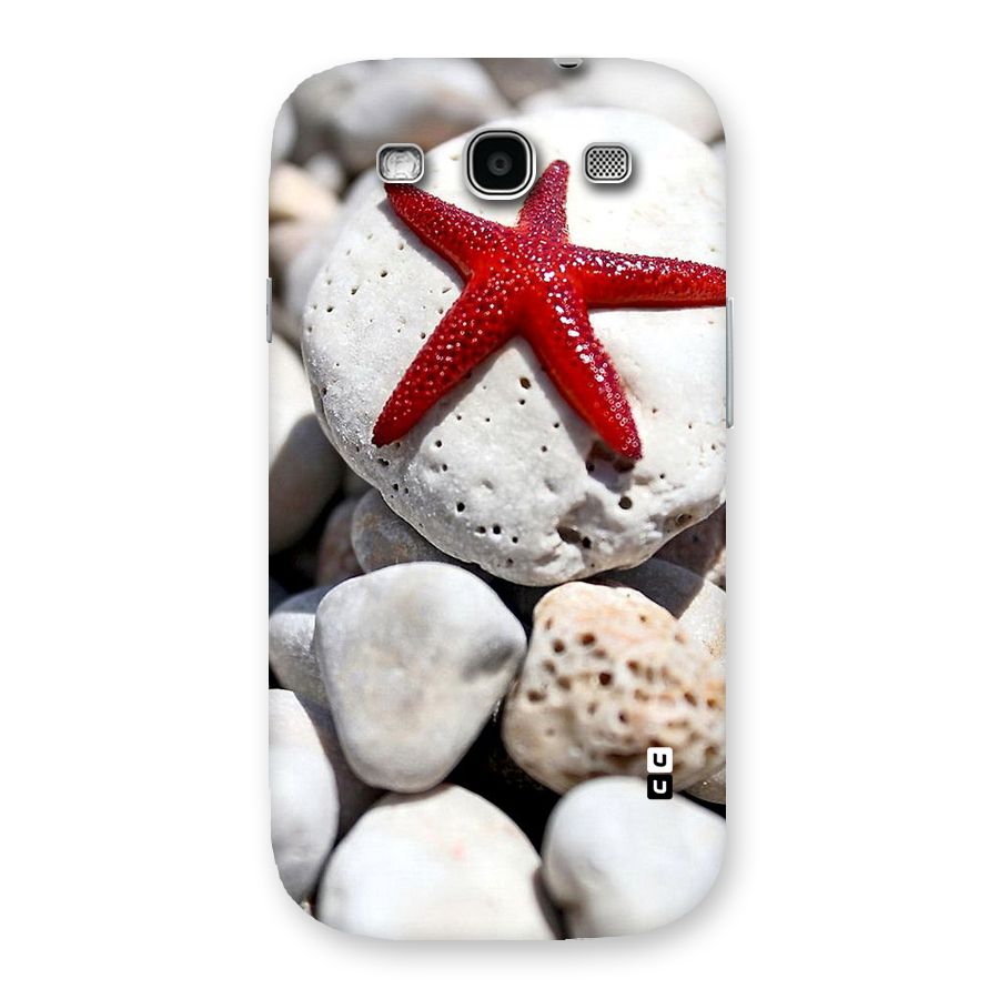 Red Star Fish Back Case for Galaxy S3