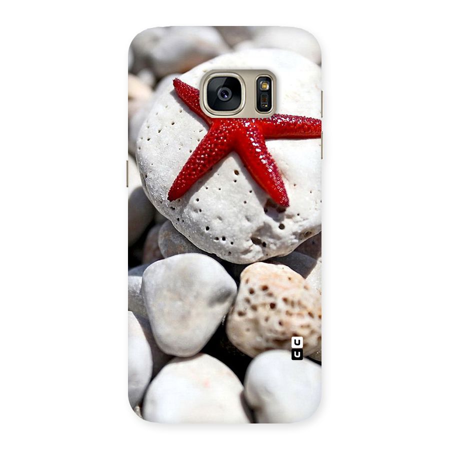Red Star Fish Back Case for Galaxy S7