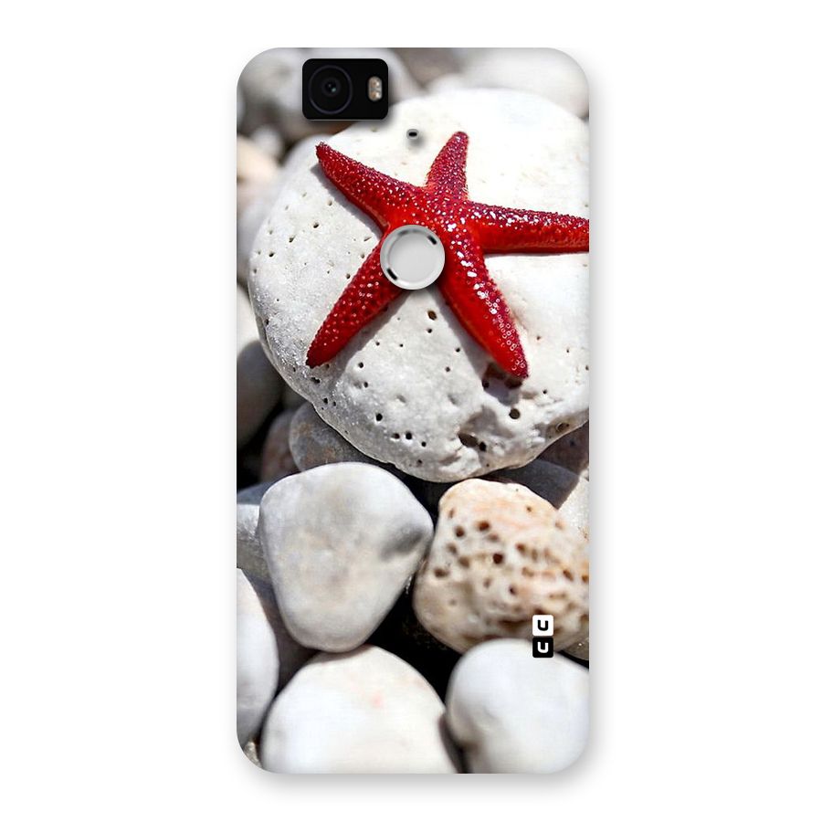 Red Star Fish Back Case for Google Nexus-6P