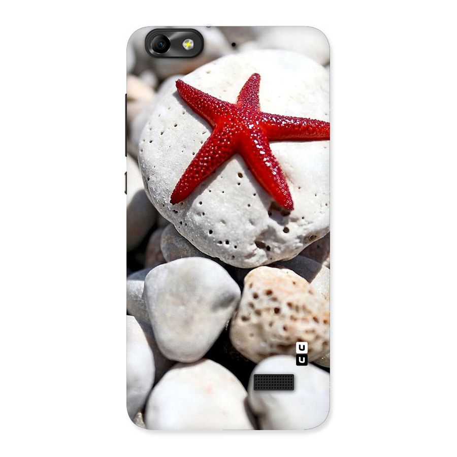 Red Star Fish Back Case for Honor 4C