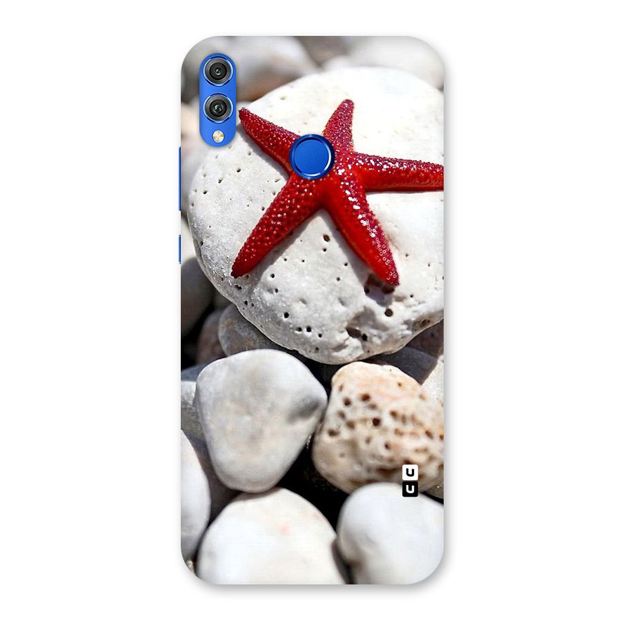 Red Star Fish Back Case for Honor 8X