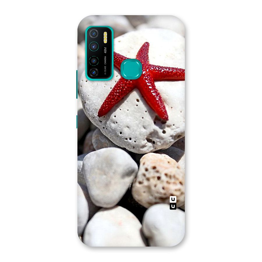 Red Star Fish Back Case for Infinix Hot 9 Pro