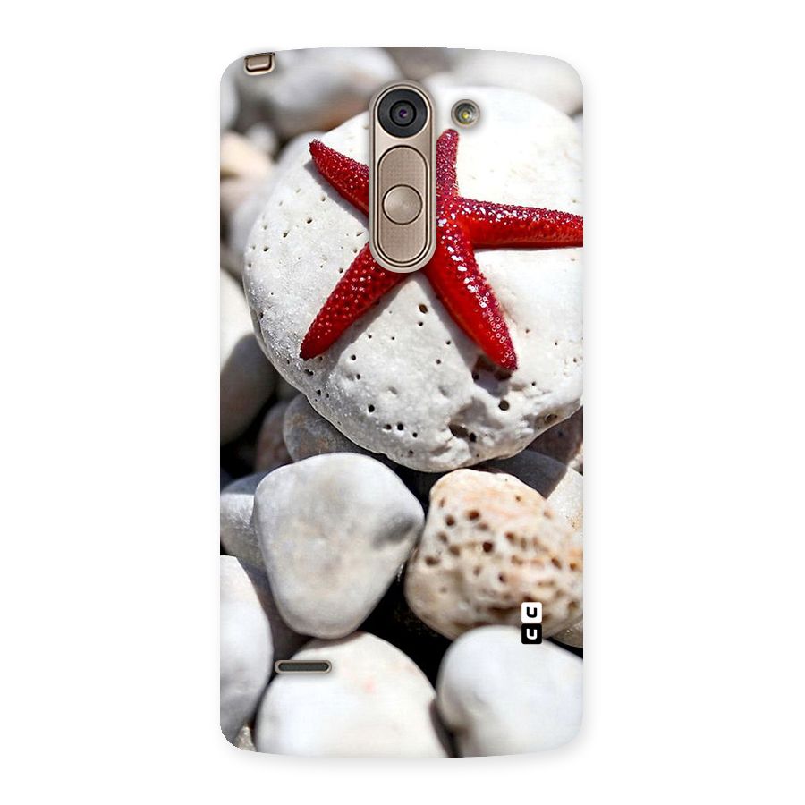 Red Star Fish Back Case for LG G3 Stylus