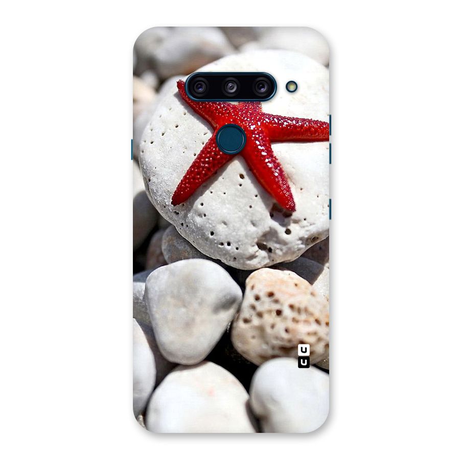 Red Star Fish Back Case for LG  V40 ThinQ