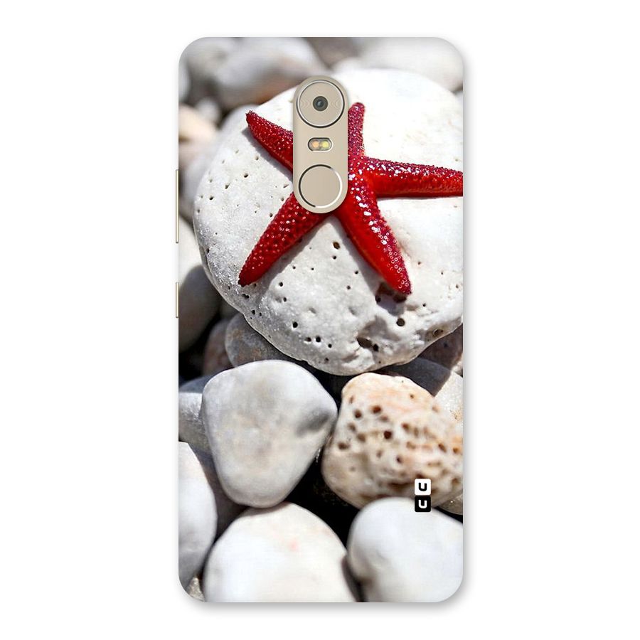 Red Star Fish Back Case for Lenovo K6 Note