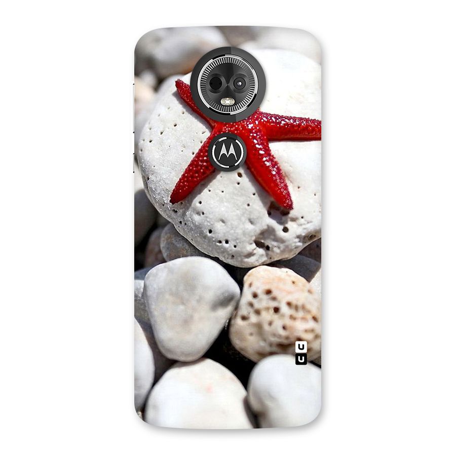 Red Star Fish Back Case for Moto E5 Plus