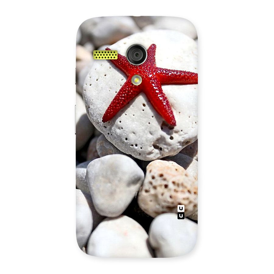 Red Star Fish Back Case for Moto G