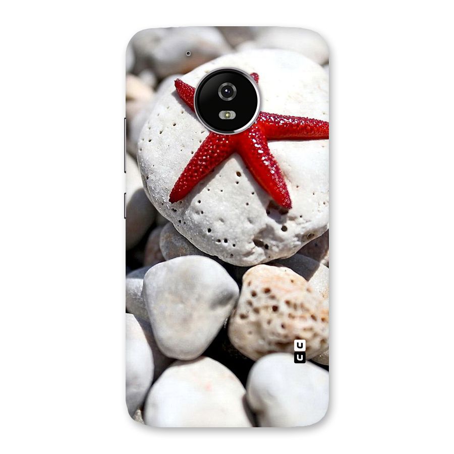 Red Star Fish Back Case for Moto G5