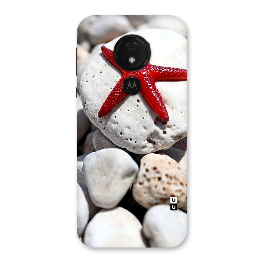 Red Star Fish Back Case for Moto G7 Power