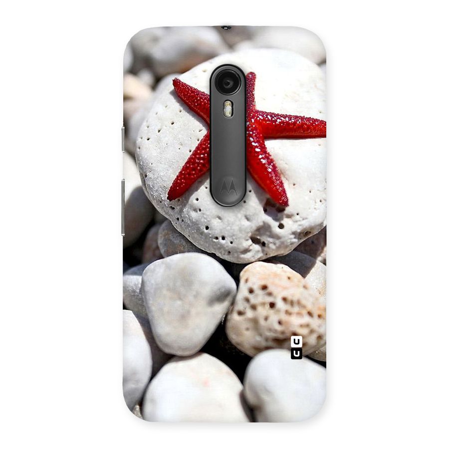 Red Star Fish Back Case for Moto G Turbo