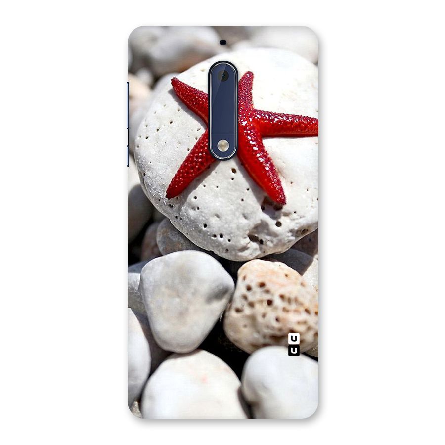 Red Star Fish Back Case for Nokia 5