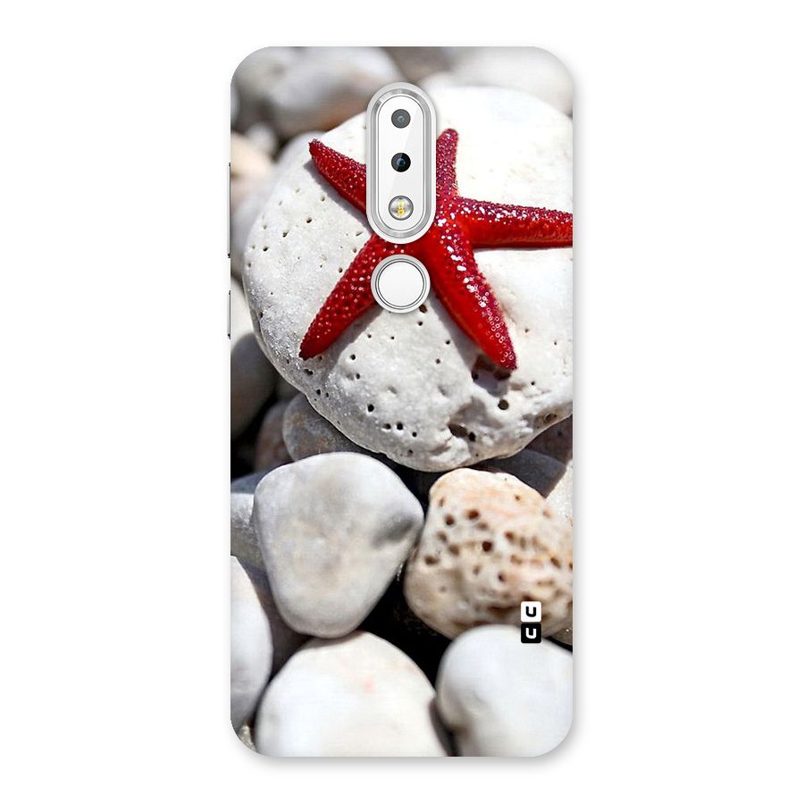 Red Star Fish Back Case for Nokia 6.1 Plus