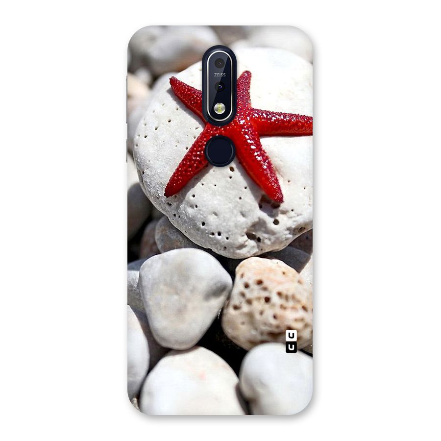 Red Star Fish Back Case for Nokia 7.1