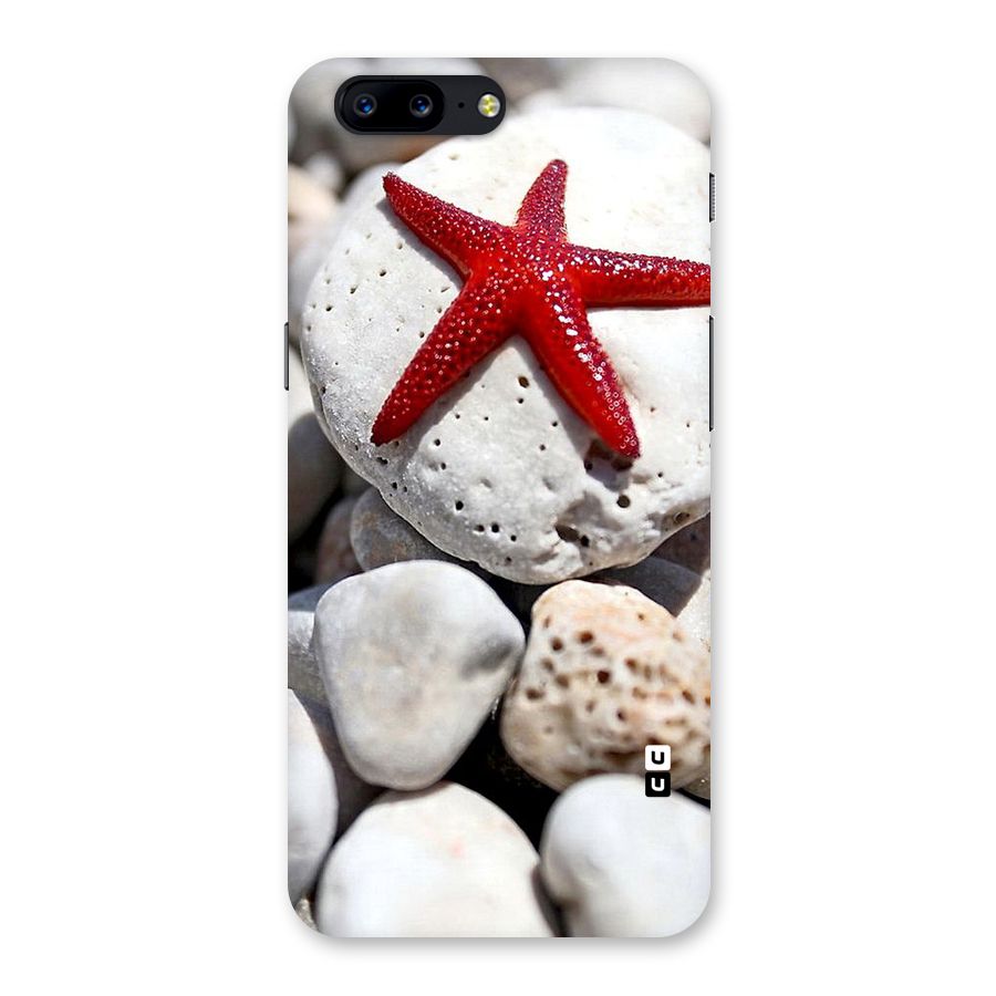 Red Star Fish Back Case for OnePlus 5