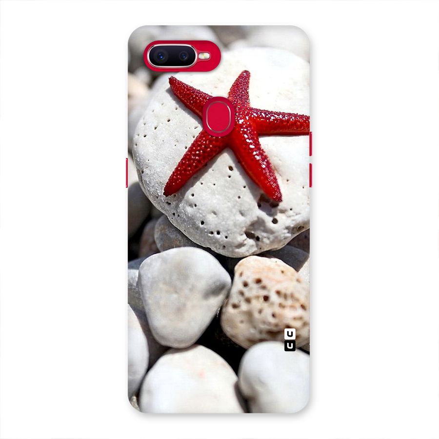 Red Star Fish Back Case for Oppo F9 Pro