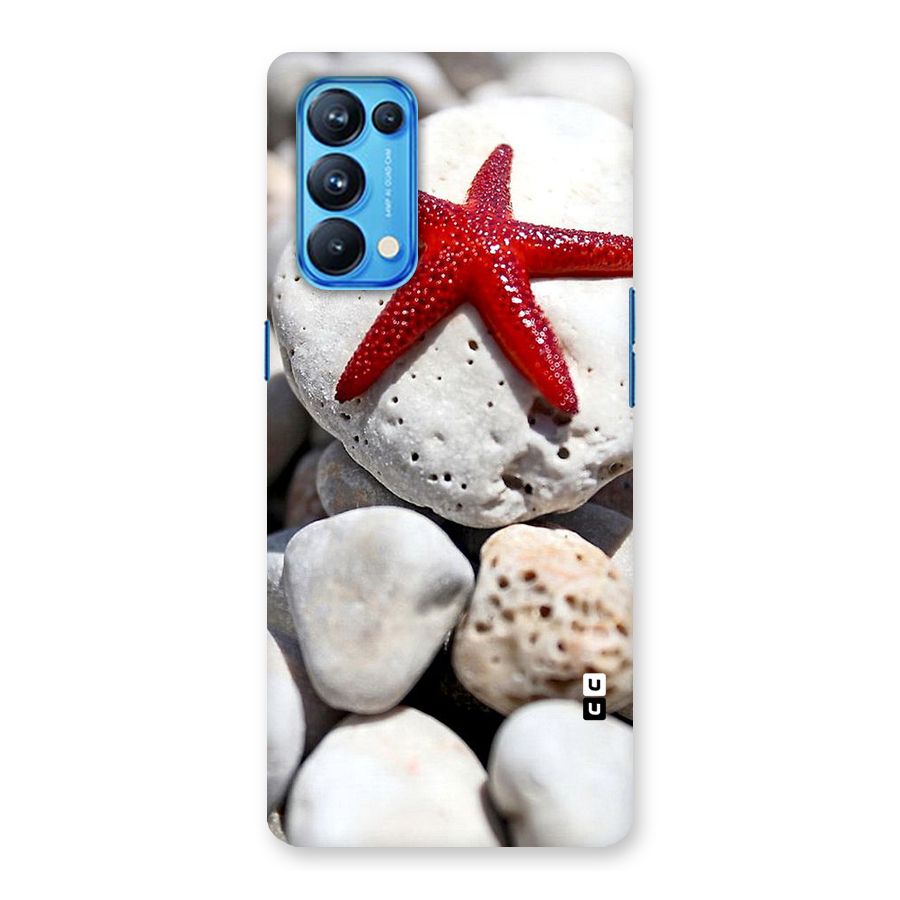 Red Star Fish Back Case for Oppo Reno5 Pro 5G