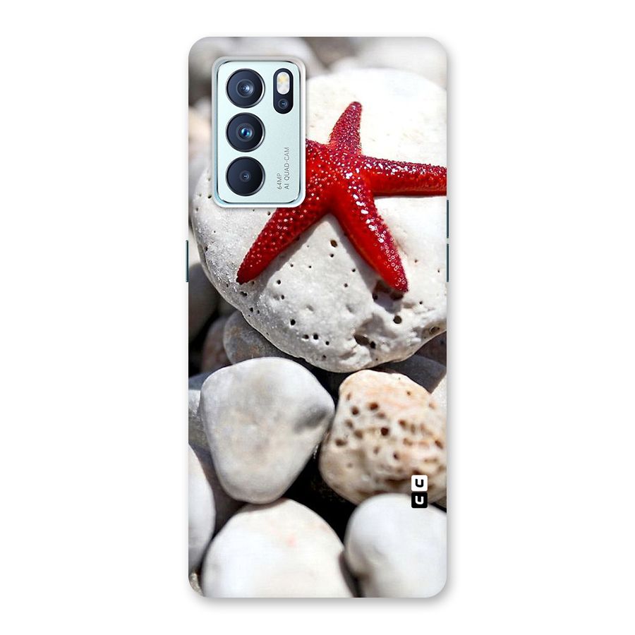 Red Star Fish Back Case for Oppo Reno6 Pro 5G